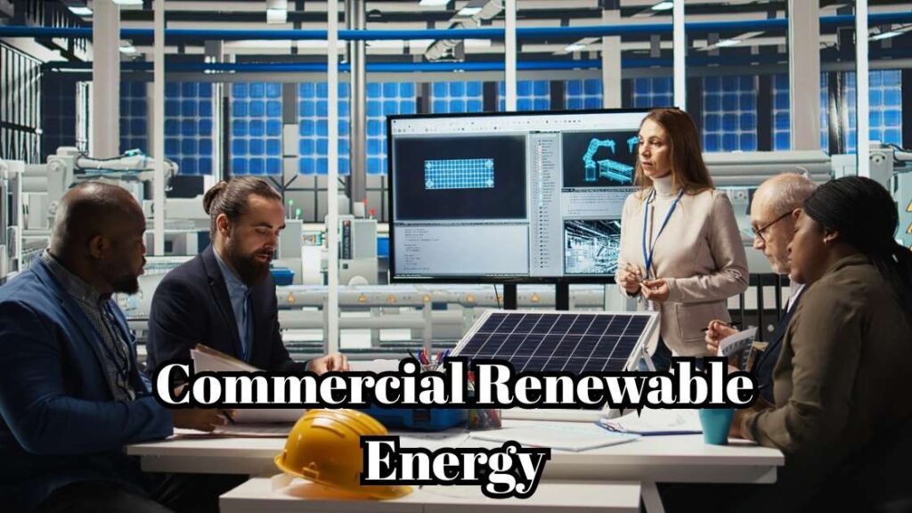 Commercial renewable energy
