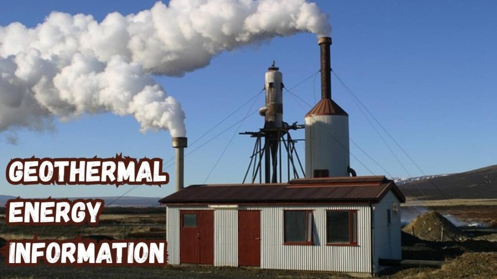 Geothermal energy information
