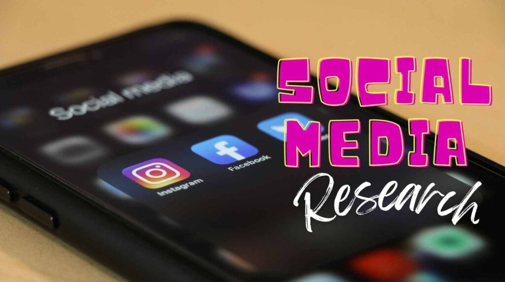 Social media research