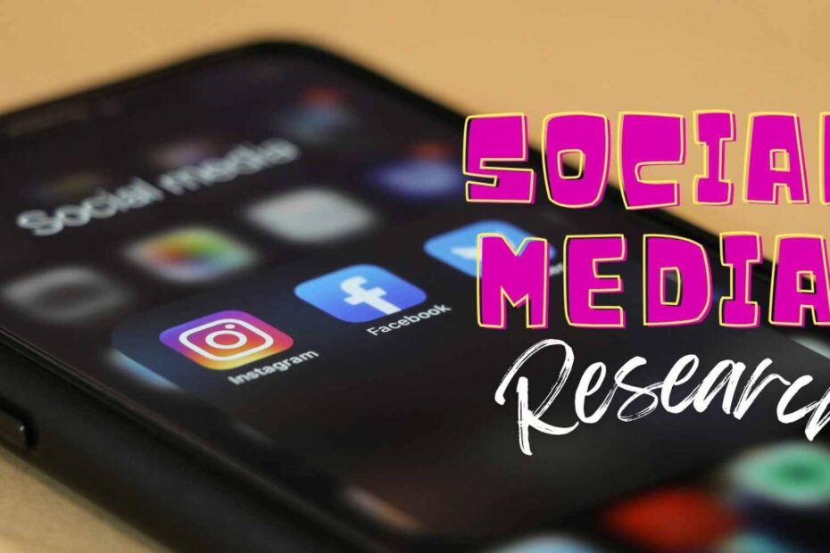 Social media research