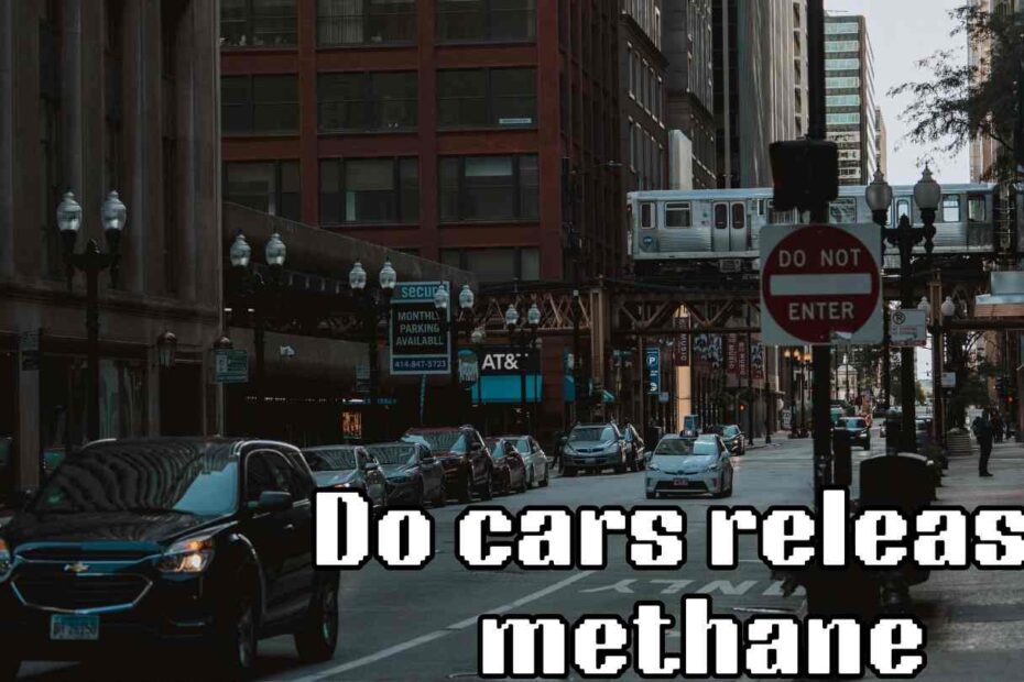 Do cars release methane
