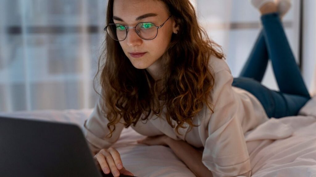 Wear computer glasses